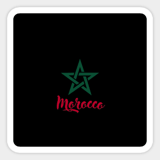 Morocco Sticker